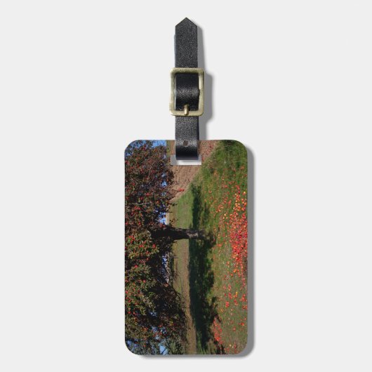 Alter Apfelbaum Gepäckanhänger (Vorderseite vertikal)