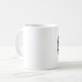 Alter Astronaut Kaffeetasse (Vorderseite Links)