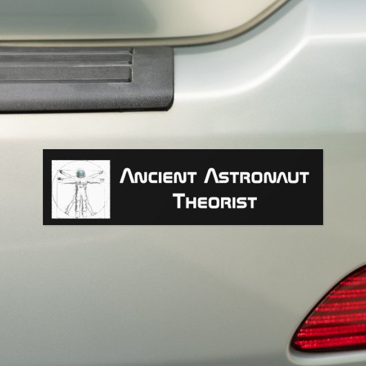 Alter Astronauten-Theoretiker-Autoaufkleber Autoaufkleber (Auf Auto)