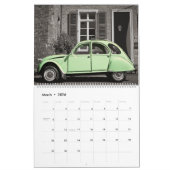 Alter Auto-Kalender Kalender (Mär 2026)