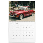 Alter Auto-Kalender Kalender (Feb 2027)