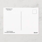 Alter Bahnhof Postkarte (Rückseite)