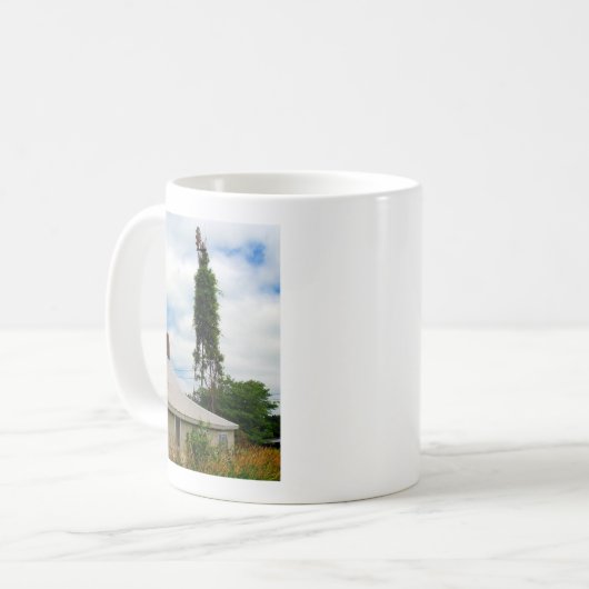 Alter Bauernhof Kaffeetasse (Vorderseite Links)