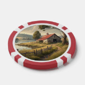 Alter Bauernhof Pokerchips (Einzeln)
