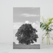 Alter Baum Briefpapier (Stehend Vorderseite)