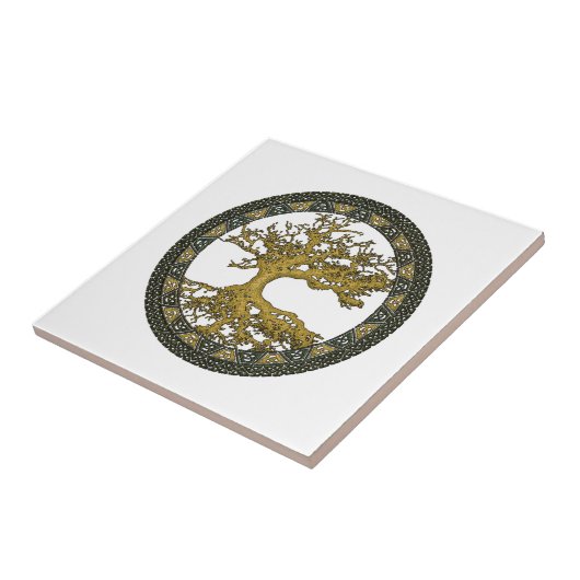 Alter Baum Fliese (Seite)