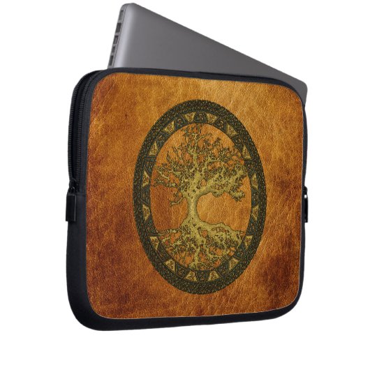 Alter Baum Laptopschutzhülle (Vorne Rechts)