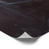 Alter Baum Mystic Serene Landschaft Poster (Ecke)