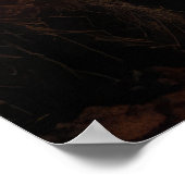 Alter Baum Mystic Serene Landschaft Poster (Ecke)