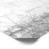 Alter Baum - negativ Poster (Ecke)