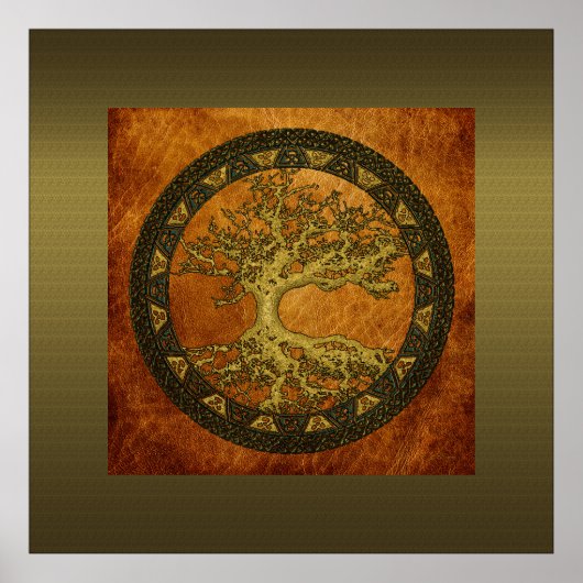 Alter Baum Poster (Vorne)