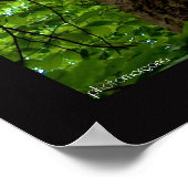 Alter Baum Poster (Ecke)