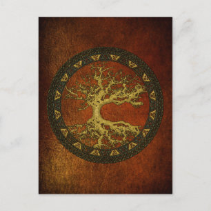 Alter Baum Postkarte