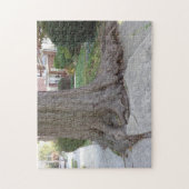 Alter Baum und Wurzeln Schaden Sidewalk JigSaw Puz Puzzle (Vertikal)