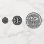 Alter bis Perfektion bei 00. Confetti - Photot Konfetti (Rückseiten)