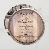 Alter bis Perfektion Einladung (Vorne/Hinten)