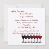 Alter bis Perfektion/ Einladung zum Geburtstag (Vorderseite)