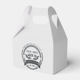 Alter bis Perfektion Geschenkschachtel