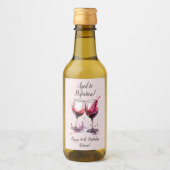 Alter bis Perfektion Individuell anpassbarer Wein Weinetikett (Vorderseite)