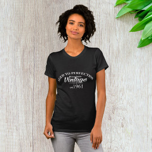 Alter bis Perfektion Premium Vintag 1961 T-Shirt