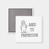 Alter bis Perfektionsgrad Magnet (Vorderseite/Rückseite)