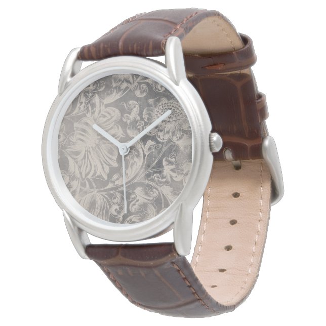 Alter Bläschen Armbanduhr (Schrägansicht)