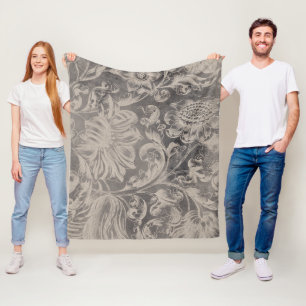 Alter Bläschen Fleecedecke