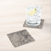 Alter Bläschen Rechteckiger Pappuntersetzer (Vor Ort)