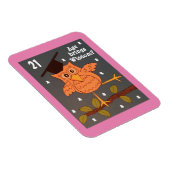 Alter bringt Weisheitskarte Magnet (Rechte Seite)