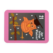 Alter bringt Weisheitskarte Magnet (Horizontal)