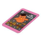 Alter bringt Weisheitskarte Magnet (Linke Seite)