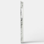 Alter Brunnen im Park mit Skulpturenjunge Case-Mate iPhone Hülle (Rückseite / Links)