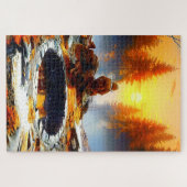 Alter Brunnen Puzzle (Horizontal)