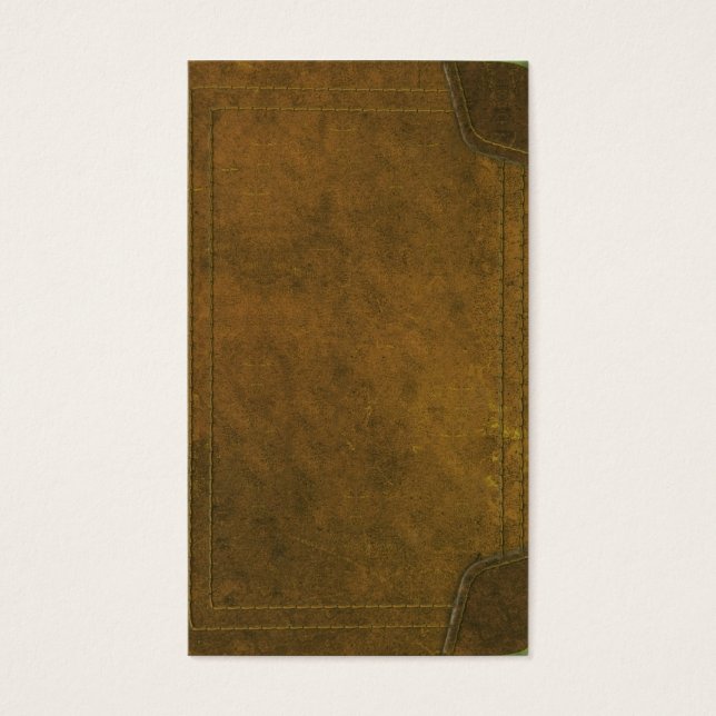 alter Buchdeckel aus Leder (Vorderseite)