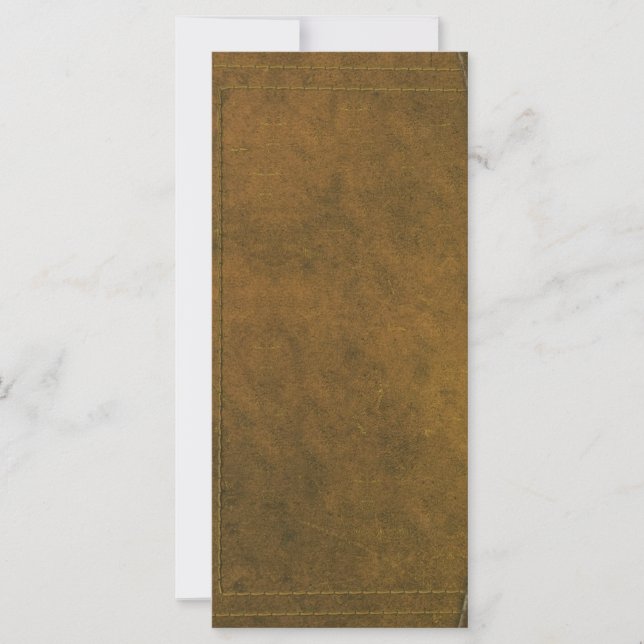 alter Buchdeckel aus Leder (Vorderseite)