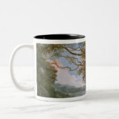 Alter Buchen-Baum Zweifarbige Tasse (Links)
