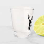 Alter Buck 50. Geburtstag kann Glass kühlen Schnapsglas (Links)