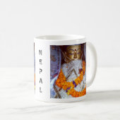 Alter Buddha, Himalaya - Nepal (Tibet) Kaffeetasse (VorderseiteRechts)