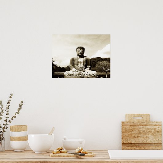 Alter Buddha Poster (Küche)