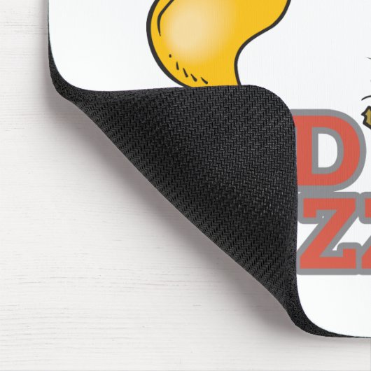 alter Bussard-Comiczeichner Mousepad (Ecke)