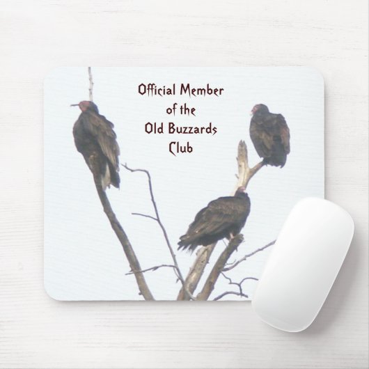 Alter Bussard-Verein Mousepad (Mit Mouse)