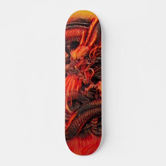Alter chinesischer Feuer-Drache-kundenspezifisches Skateboard (Vorne)
