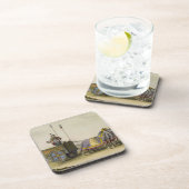 Alter chinesischer KriegChariot, von 'Le Costume Getränkeuntersetzer (Rechte Seite)