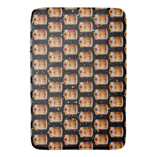 Alter Cocktail Badematte (Vorderseite Vertikal)