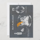 Alter Cocktail Einladung (Vorderseite)