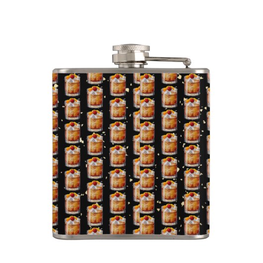 Alter Cocktail Flachmann (Rückseite)