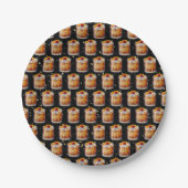 Alter Cocktail Pappteller (Vorderseite)