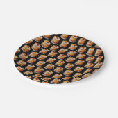 Alter Cocktail Pappteller (Schrägansicht)