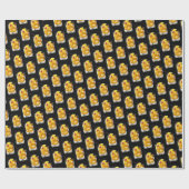 Alter Cocktail/Schwarz Geschenkpapier (Flach)