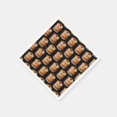 Alter Cocktail Serviette (Ecke)